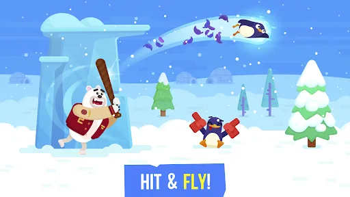 Gameplay screenshot 2 from Bouncemasters: Penguin Games - Arcade game